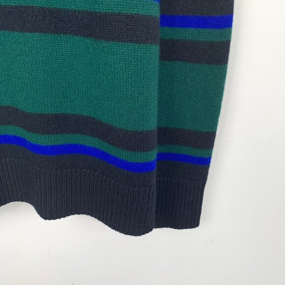 Acne Studios Multicolored Striped Wool Round-Neck Long-Sleeve Sweater XS - Picture 4 of 6